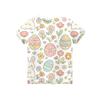 Children's Easter Printed Round Neck Short Sleeved Casual T-shirt