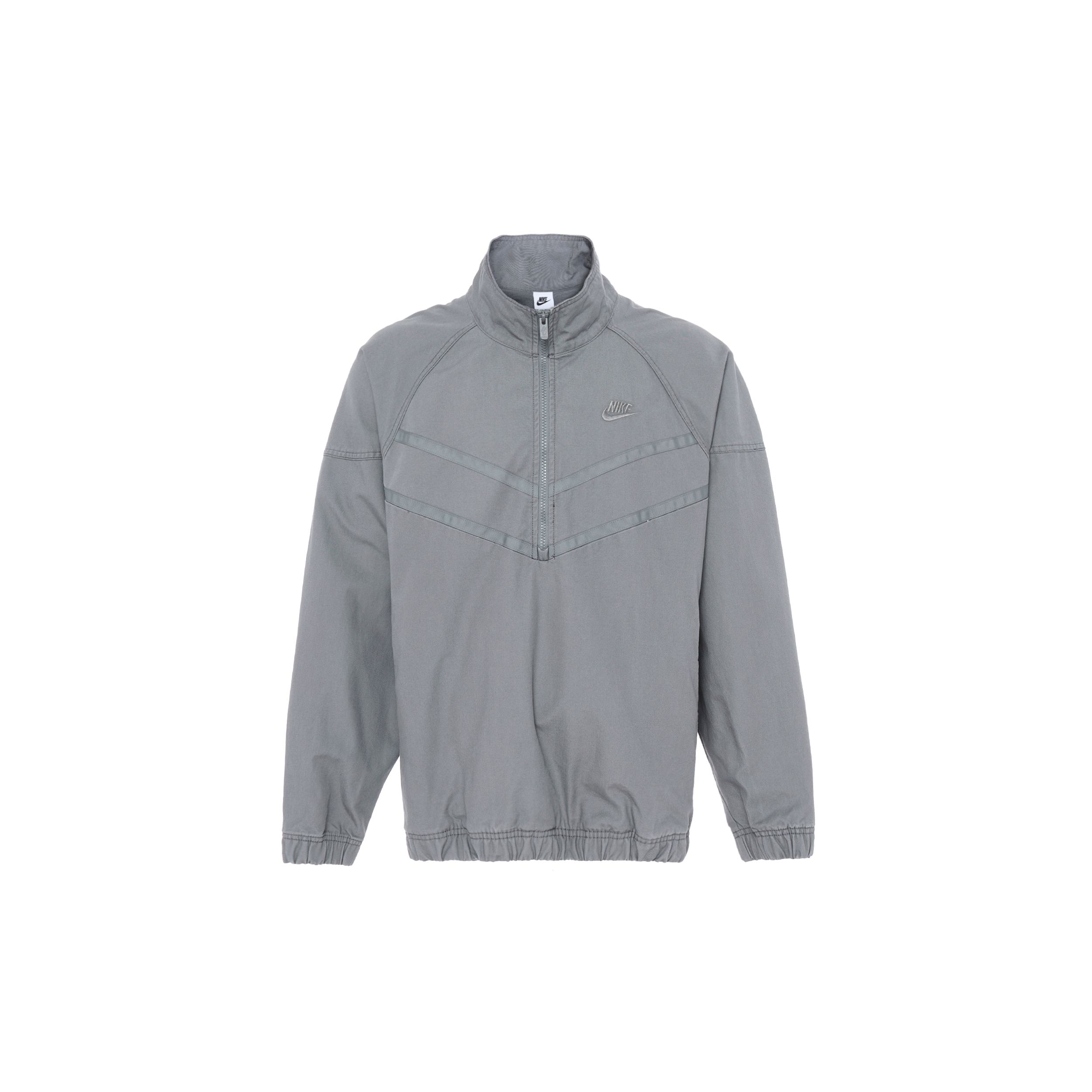

Мужская однотонная куртка с воротником-стойкой на молнии и длинными рукавами Nike, темно-серая DX0697-084 XXL