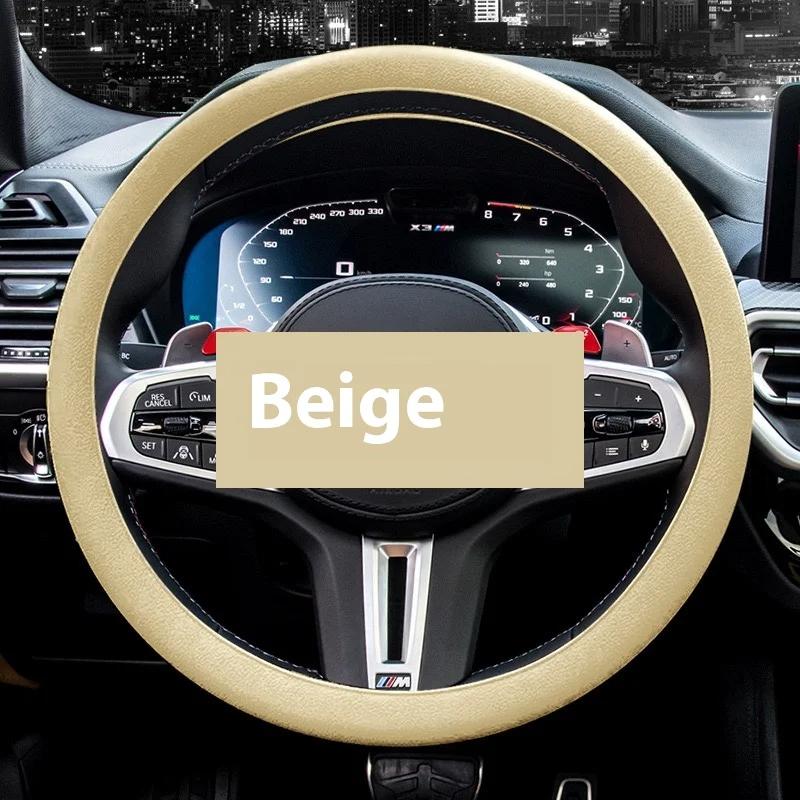 Anti-Slip Silicone Steering Wheel Cover - Universal Fit, Soft & Odorless Fits 14''/15''/16'' Wheels, Durable & All-Season