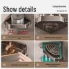 Punch-Free Bathroom Corner Triangle Shelf