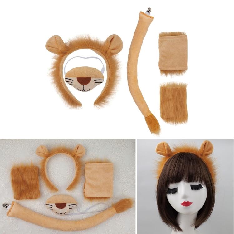 Halloween Löwen Verkleidungssets Tierkostüm für Kindergeburtstag Halloween