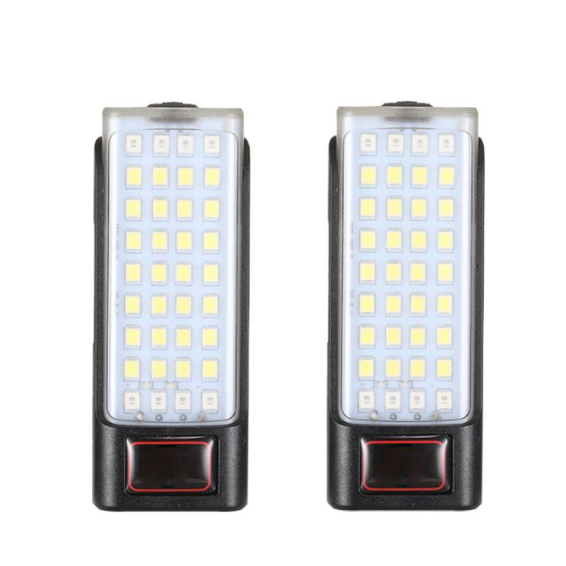 MINI Wiederaufladbare LED Taschenlampe Arbeitsleuchte Schlüsselanhängerlicht Campinglampe Leicht zu Tragen Mehrere Beleuchtungsmodi Wasserdichte Beleuchtung