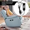 6 Key Electric Lift Hand Controllers Three Control Adjustable Height Angles Motorized Lift Remote ABS for Sofa Recliner