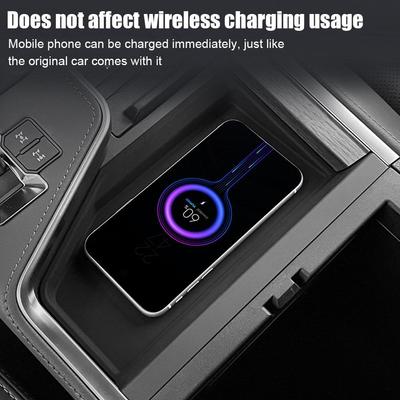 Wireless Charging Pad For Lexus GX550h(2025) Center Control Wireless Charging Silicone Pad Car Interior Dust-proof Pad