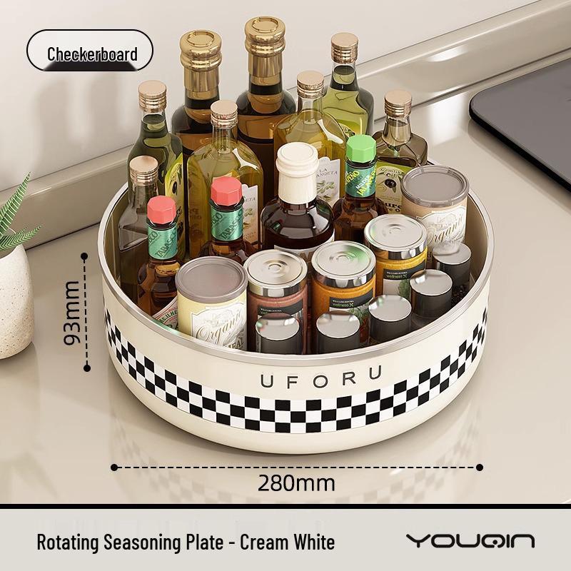 

Multifunctional Kitchen Countertop Spice and Oil Organizer Rack