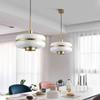 Nordic Modern White Jade Glass Pendant Light for Restaurant, Bar, or Study