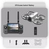 Brushless GT9 FPV Drone with HD Camera, Large Screen Remote, Optical Flow Hover, and Aerial Photography.