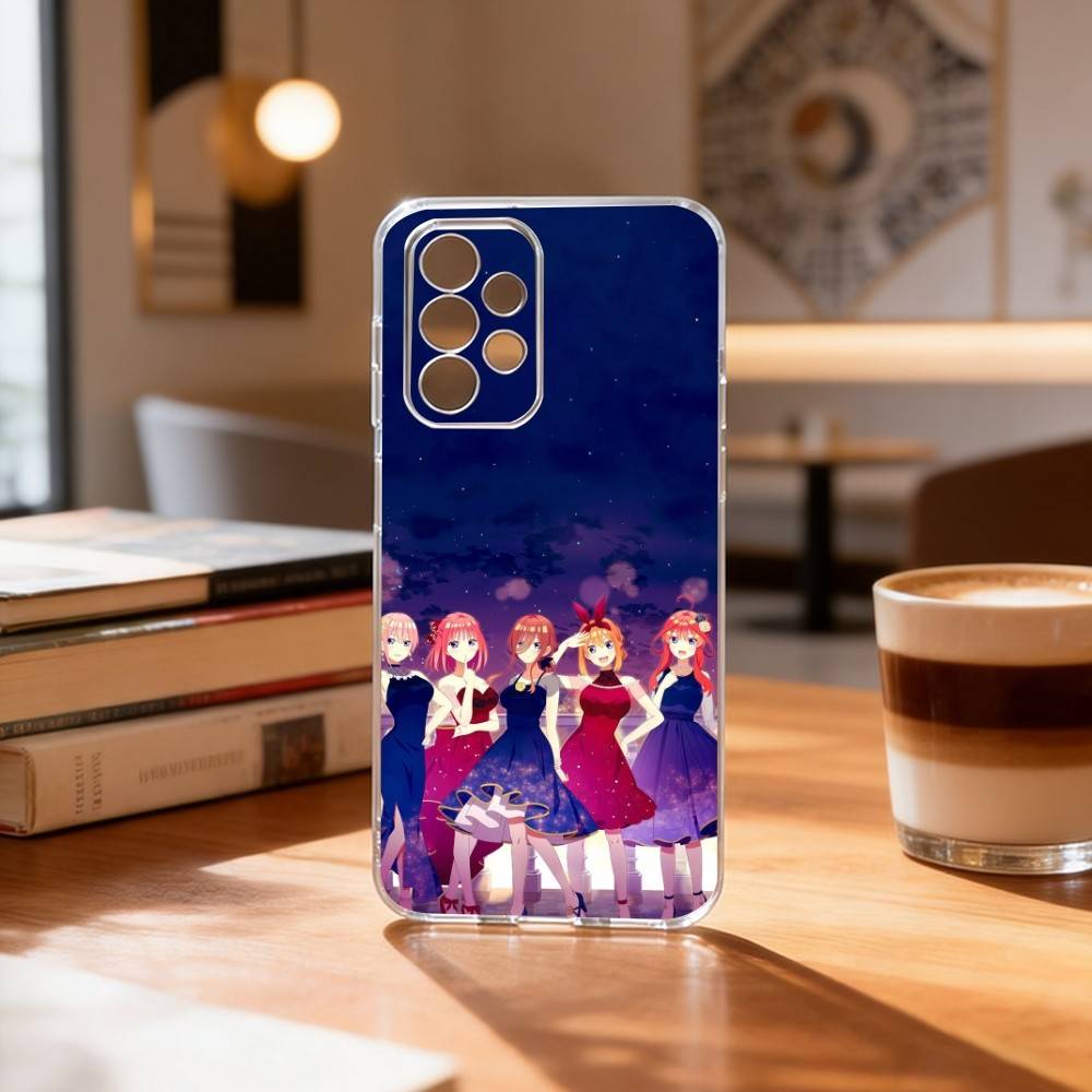 The Quintessential Quintuplets Phone Case Transparent Silicone Soft For Samsung S25,S24,S21,S22,S23,S30,Ultra,S20,Plus,Fe