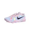 Nike Hyperdunk 2017 Abrasion Resistant Slip Resistant Low top Basketball Shoes Unisex Pink IM3368-606(Team1180-love)