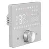 Smartes Digitales Thermostat LCD Farbdisplay Präzise Steuerung Intelligenter Temperaturregler Weiß