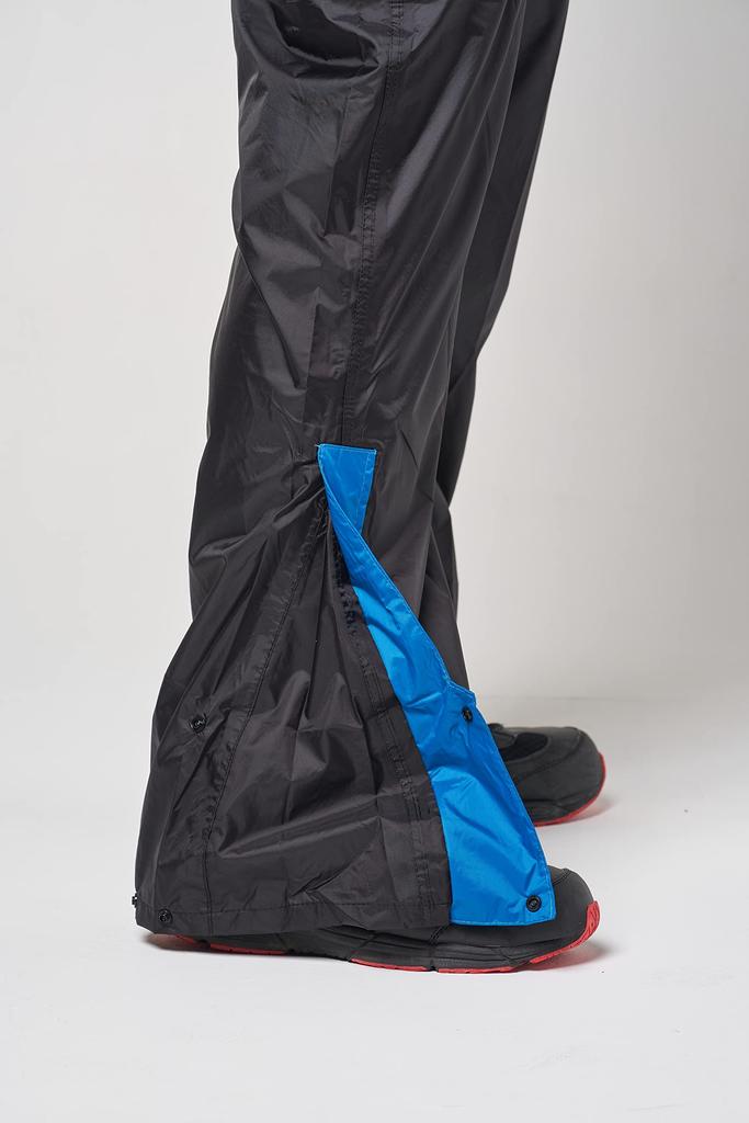 [Koyanagi] Rainwear "Rain Storm Active", Waterproof Jacket & Pants Set, Blue, Size L