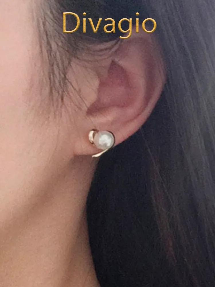 Heart Pearl Earrings