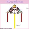 Cerf-volant Panda Style National Triangle pour Enfants Weifang Hongyun Dessin Animé Ventes Directes d'Usine
