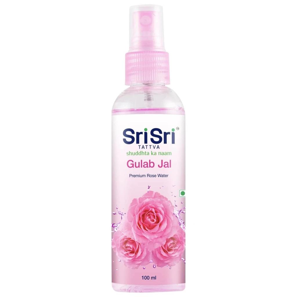 Sri Sri Tattva Gulab Jal Spray 100ml x2 | Pure Rose Water Toner Mist