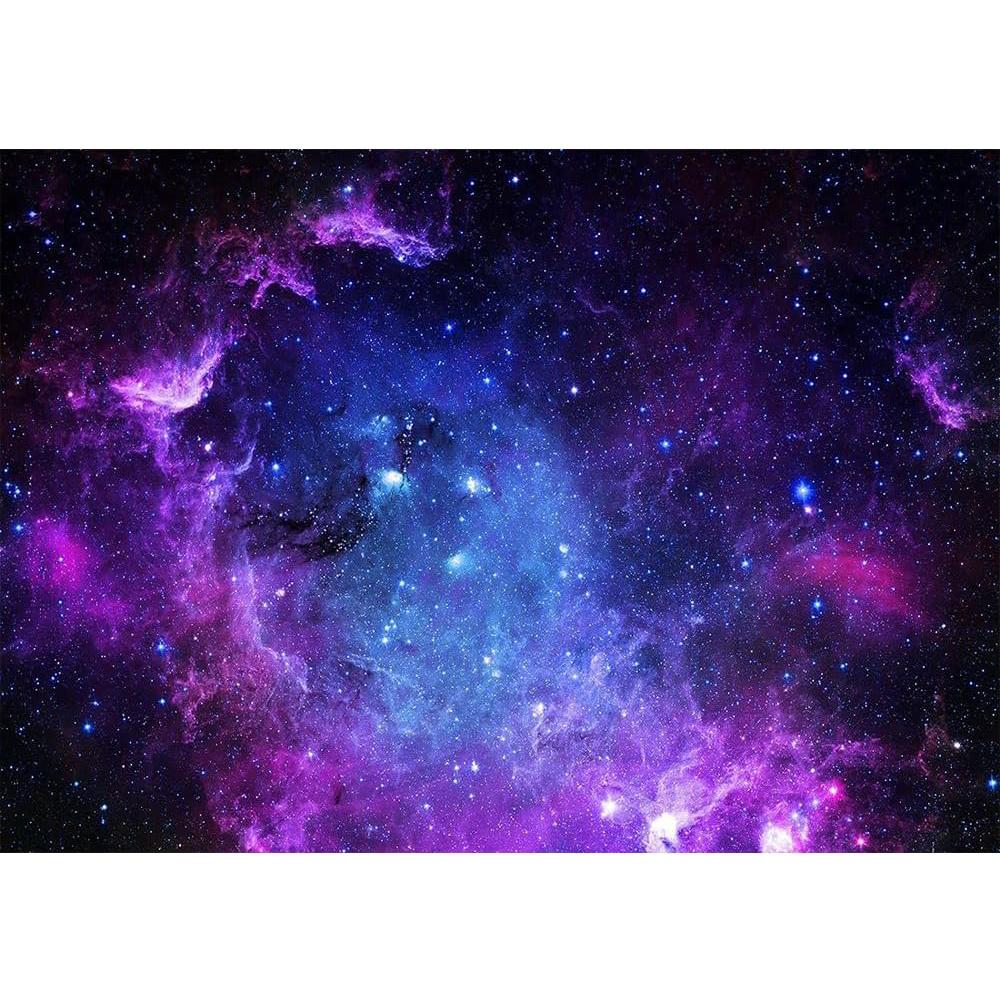 Galaxy Wall Mural Removable Starry Sky Wall Sticker Modern Living Room Bedroom Galaxy Wallpaper Home Decor