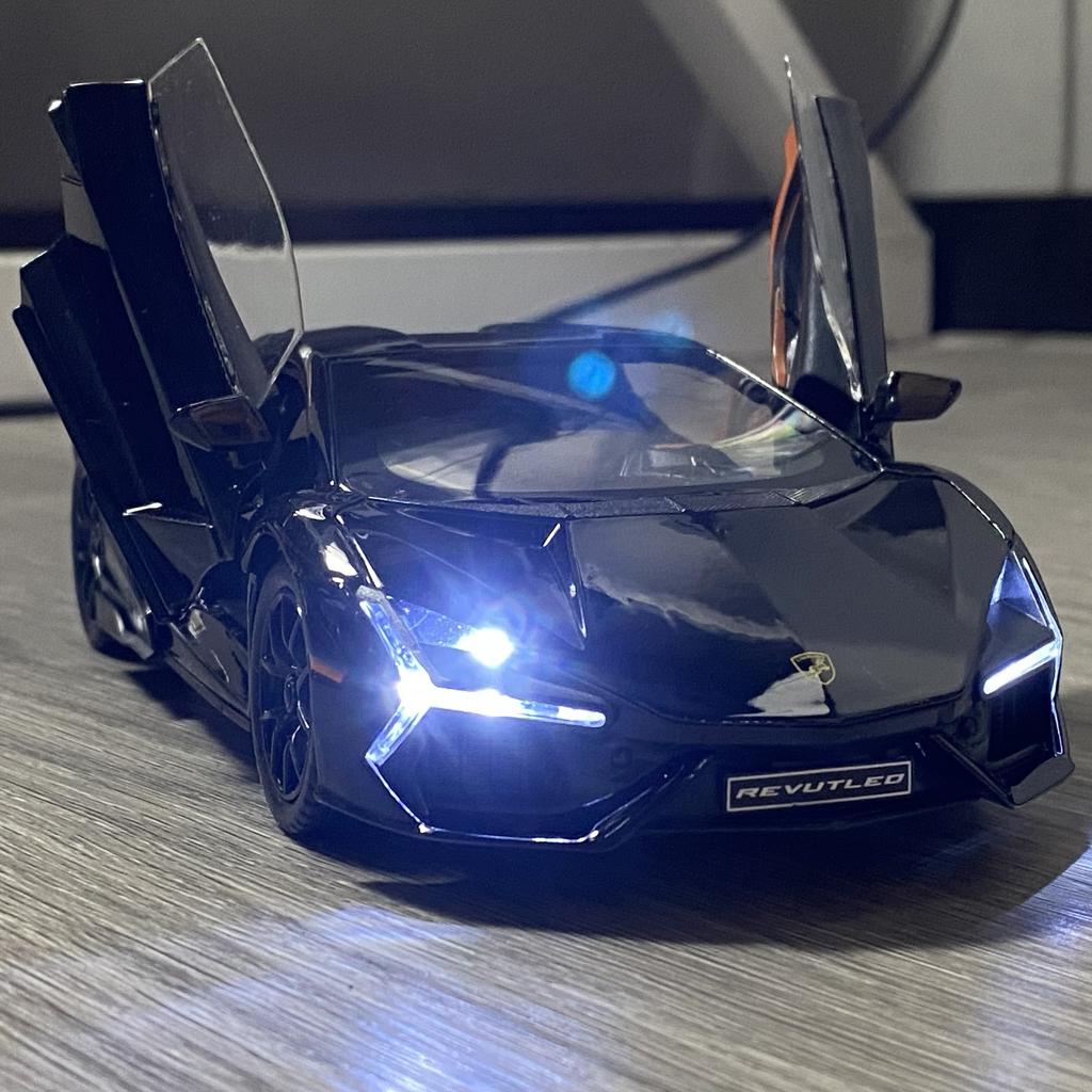 1:24 Lamborghini Revuelto Supersportwagen Legierung Metall Druckguss Modellauto Ornament Dekoration Sammlerstücke Kinderspielzeug Geburtstagsgeschenk