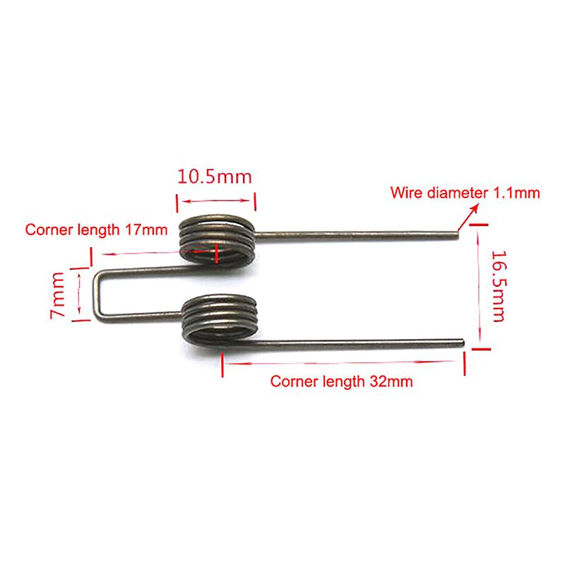 10/20PCS Double Torsion Spring 1.1 Wire Diameter 10.5mm Outside Diameter Strong Torsional Spring