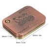 Magnetic Metal Fidget Toys - Metal Poker Push Card Fidget Slider Stress Relief Toy, Mens EDC Toys Fidget Toys Haptic Coin Gifts
