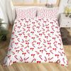 Christmas Candy Duvet Cover Set Comfortable Exquisite And Beautiful Bedding Decorations Suitable For Children Kids And Adults