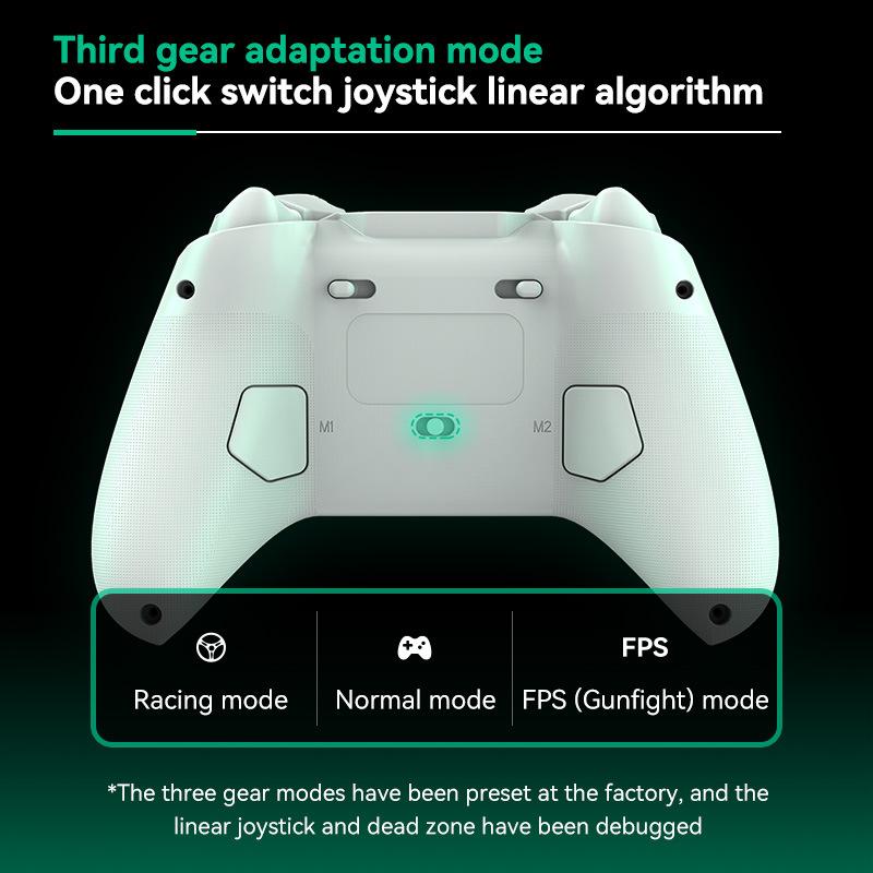 Z03 Joystick Trigger 800Hz Polling Rate 2.4GHz Wireless BT Ergonomic Game Controller for PC