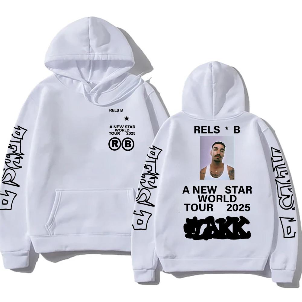 Rels BA Neue Starworld Tour 2025 Hoodies Pop Männer Frauen Sweatshirt Neue Trend Ästhetische Kleidung High Street Pullover