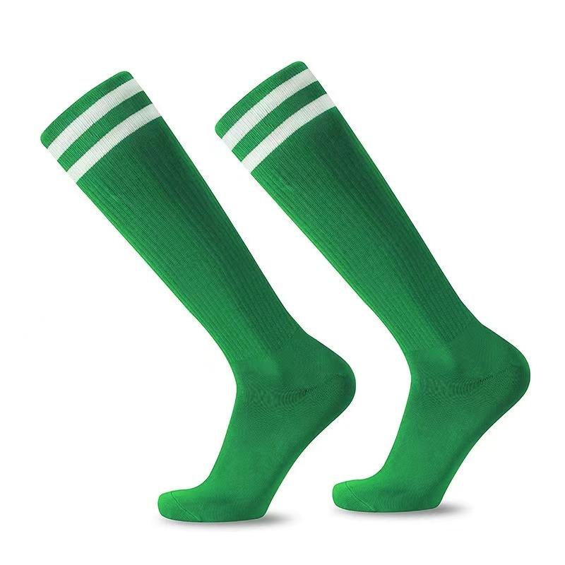 Unisex Compression Socks Football Socks Non-slip Long Tube Knee High Stockings Socks Striped Soccer Socks Running Sports Socks
