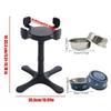 Removable Dog Food Bowl Stand Adjustable Height Angle Pet Bowl Lifting Rack  Water