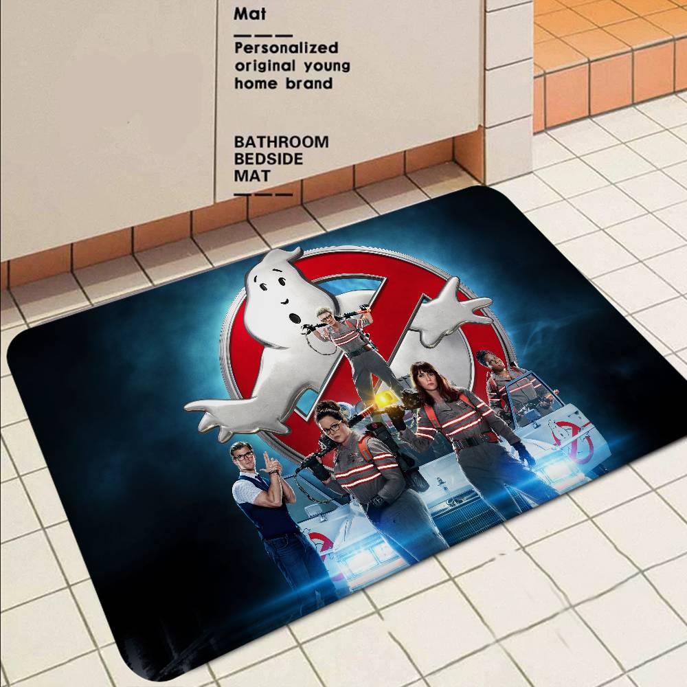 Ghostbusters Hallway Carpet INS Style Soft Bedroom Floor House Laundry Room Mat Anti-skid Bedside Area Rugs