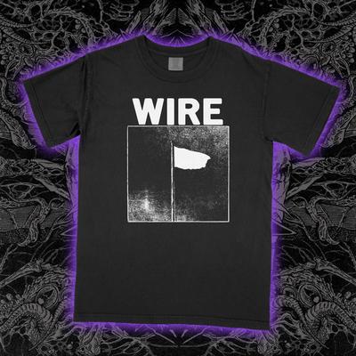 Camiseta Wire Pink Flag Gráfico Álbum Icônico Pós-Punk Camiseta de Banda Unissex Algodão Macio