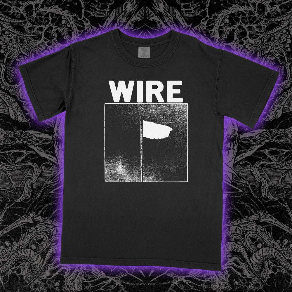 Wire Pink Flag T-Shirt Post-Punk Iconic Album Graphic Band Tee Unisex Soft Cotto
