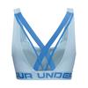 Under Armour Training Intensity Breathable Letter Print Simple Comfortable Fitness Sports Bra Women sports bra Stream-Blue 1390377-494