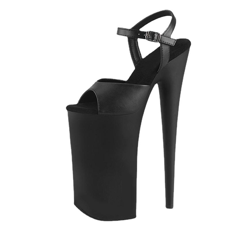 

Туфлі на тонкому підборі 26 см Водонепроникні туфлі на платформі Жіночі прогулянки Модельне взуття Взуття для танців на пілоні Клубне взуття 35