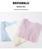 Northern Deer French Style V-neck Knit Top: Lyocell & Triacetate Blend, Short Sleeve, Summer Chic