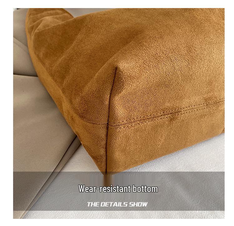 2025 Retro Woolen Women's Large Capacity Shoulder Tote Bag