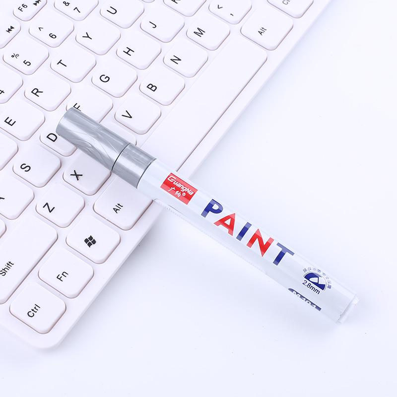 1 Piece Car Paint Pen Waterproof Car Wheel Tire Oily Painting Mark Pen Auto Rubber Tyre Tread CD Metal Permanent Paint Marker