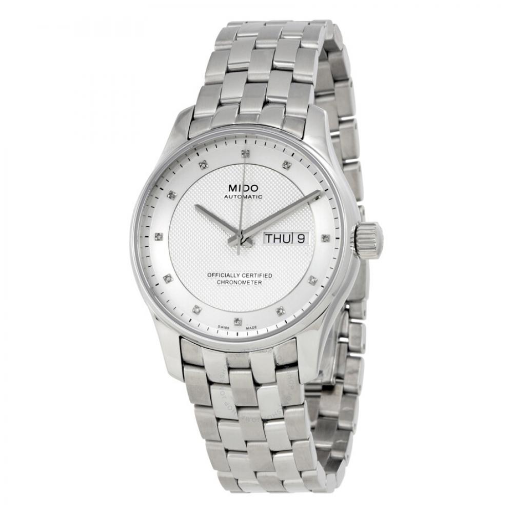 Mido Belluna Automatic Silver Dail Men S Watch M0014311103692