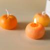 Orange 3D Silikonform für DIY Seife Obstkuchen Aromatherapie Kerze Backen Dessert Mousse Küche Backgeschirr Kunstform