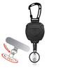 1 Set Smartphone Safety Lanyard Strap Retractable Phone Holder With Carabiner Anti-Drop Harness For Hiking Cycling Climbing