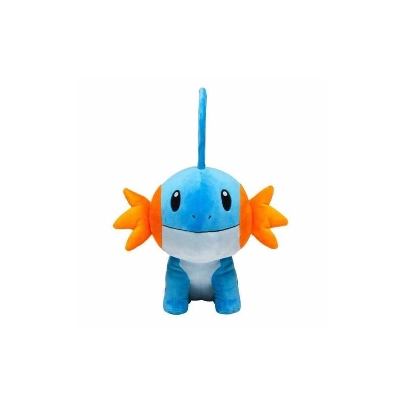 Urocza i Przytulna Pluszowa Zabawka Pokemon Mudkip z Najwyższej Jakości Miękkim Puszystym Materiałem 7"/18cm