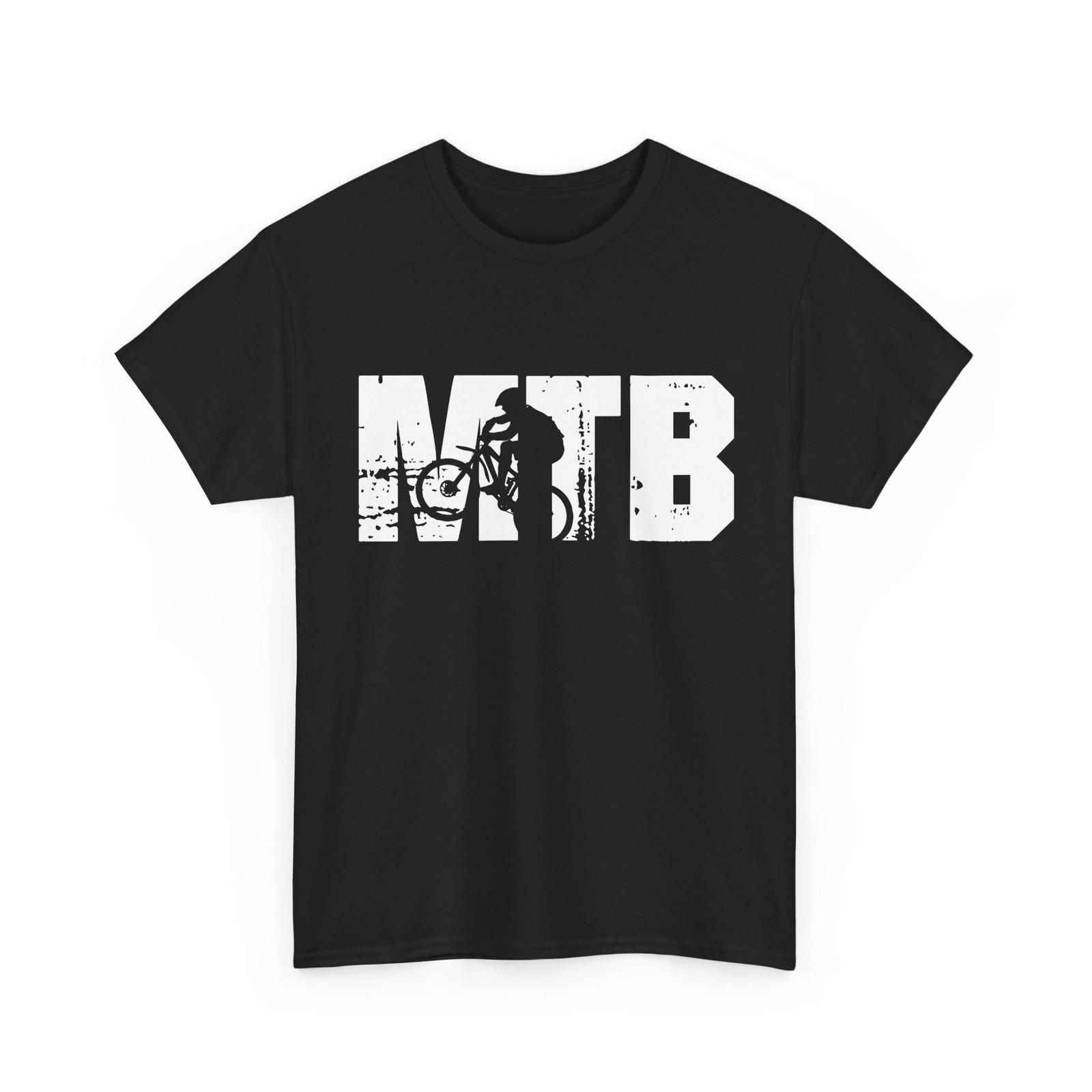Mountain Bike T-Shirt, MTB Lovers Mountain Biker Biking Men Shirt XL