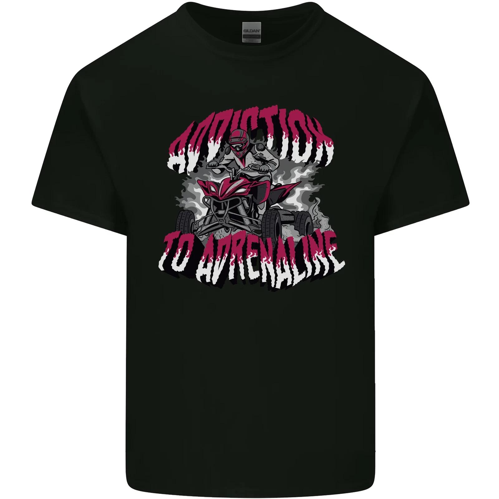 ATV Quad Biking Adrenaline Biker Off Road Kids T-Shirt Childrens XL