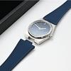 Do zegarka Tissot PRX T137 FKM 11 mm 12 mm męski damski pasek do zegarka Bransoleta z fluorytu Zapięcie składane z szybkim zwalnianiem Pasek na nadgarstek