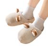 New Style Cotton Shoes for Women's Indoor Thick-soled Anti-slip and Warm Couple Plush Slippers