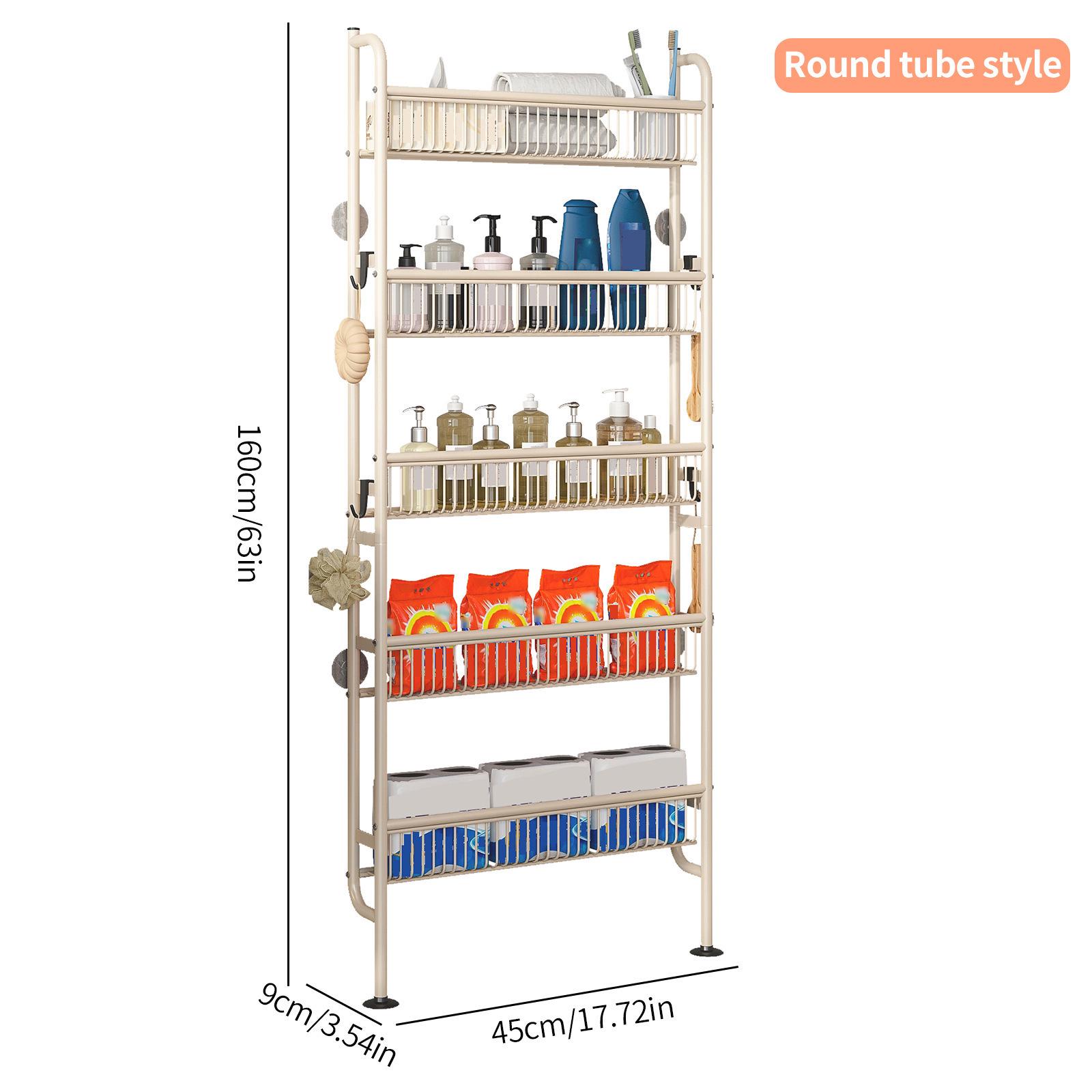 

Органайзер для щели 10 см: Наддверная/напольная стойка для хранения для ванной, кухни, спальни или прихожей.