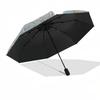 1PC Victorian Floral Umbrella-8-Rib Reinforced, Automatic Open, Lightweight & Durable, Fashion Accessory for Outdoor, Beach L0335