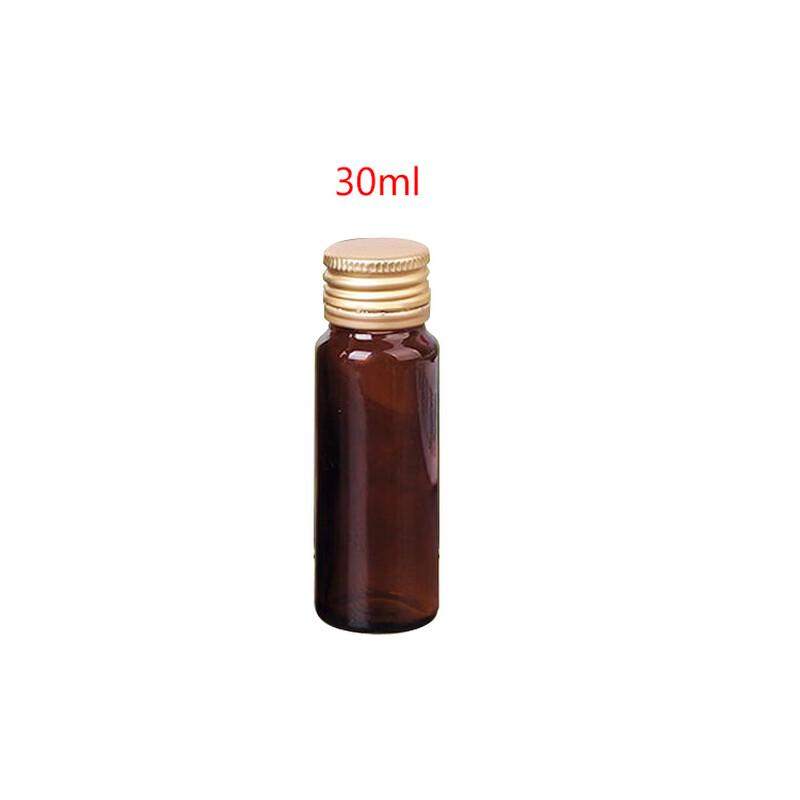 ZISIZ Amber Glass Oral Liquid Bottles