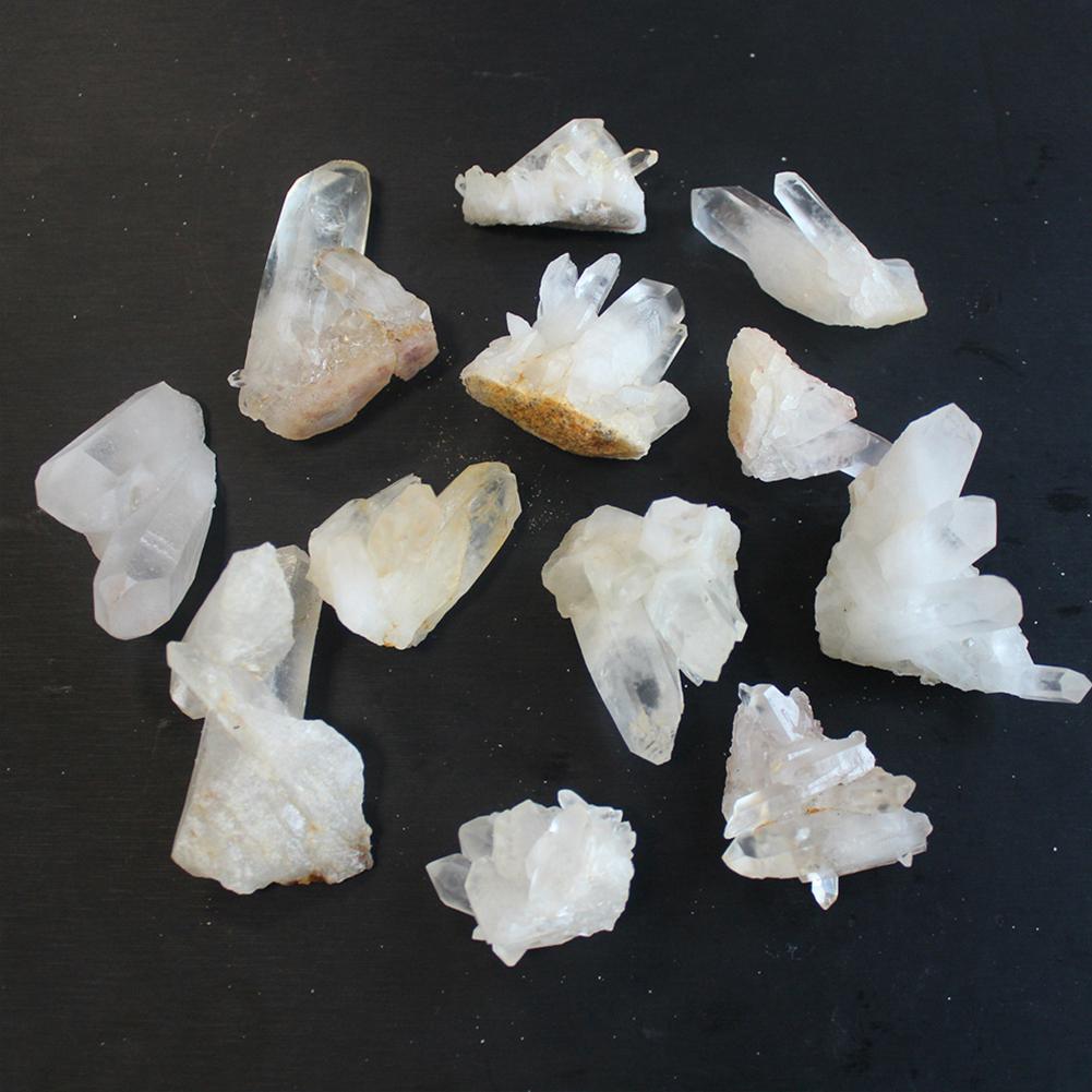 Cheap Natural White Crystal Cluster Quartz Healing Reiki UK Specimen