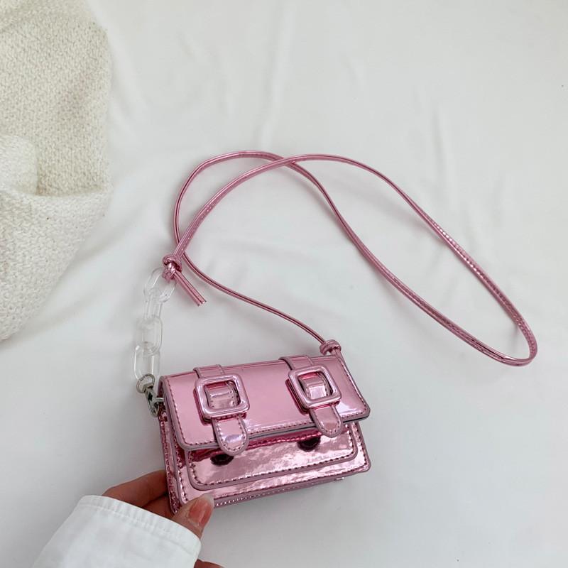 Trendy Minimalist Mini Bag 2024 New Summer Fashion Pu Small Box Handbag With Magnetic Lock And Camera Pocket
