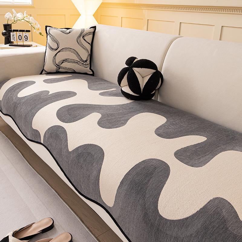 French Premium Special-Shaped Sofa Cushion, Universal Non-Slip Sofa Seat Cushion In All Seasons,  New Sofa Cover Cover Cloth