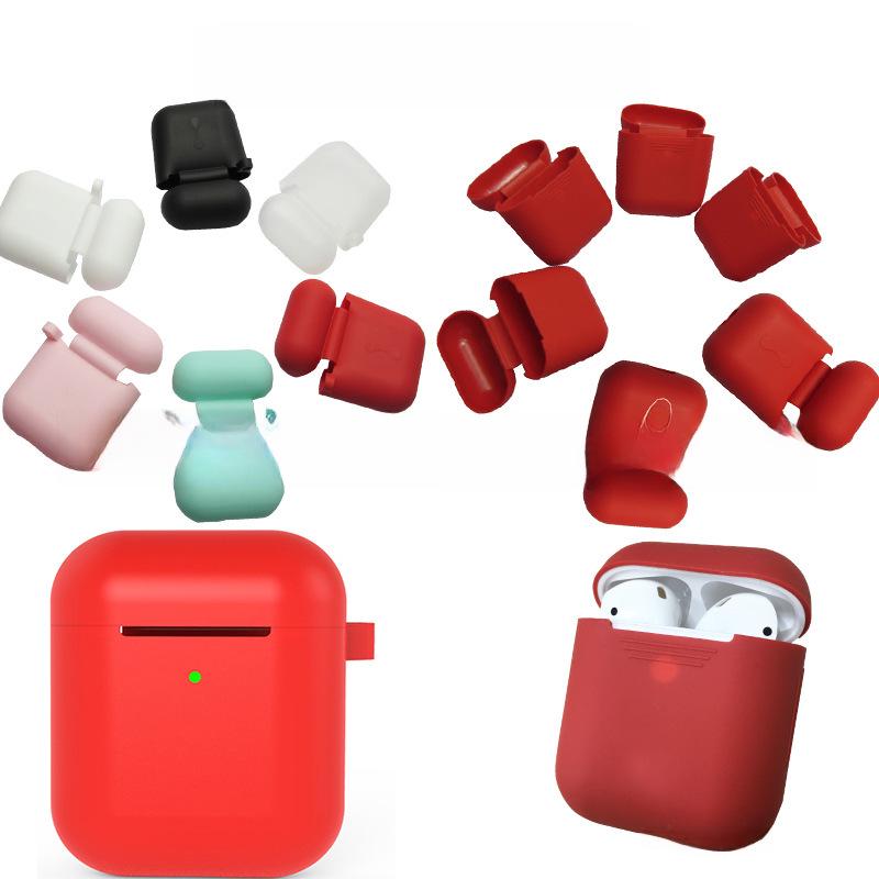 Compatible Silicone Protective Cover for I9, I11, I12, and AirPods 2nd Gen Earphones